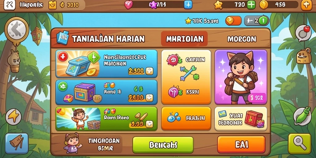 Tampilan antarmuka yang memikat dan mudah dinavigasi.