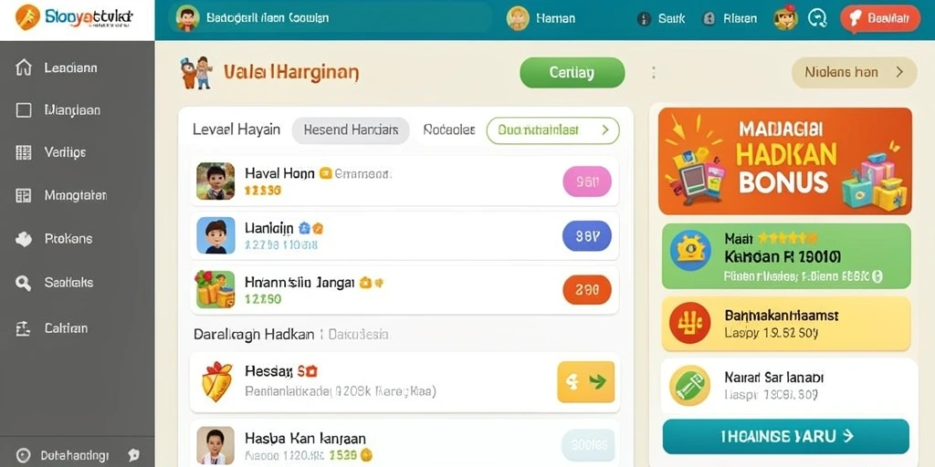 Tampilan menu utama SERIBU168 yang menarik dan mudah dinavigasi.